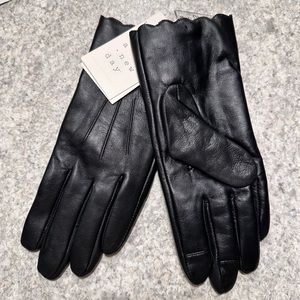 A New Day faux leather gloves